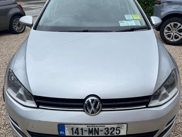 Volkswagen Golf Estate, Diesel, 2014, Silver