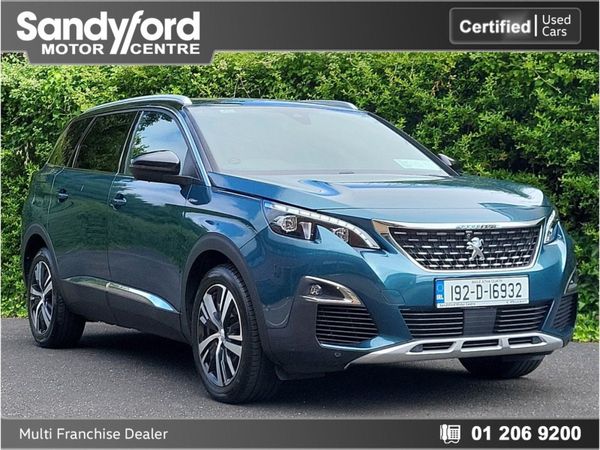 Peugeot 5008 SUV, Petrol, 2019, Green