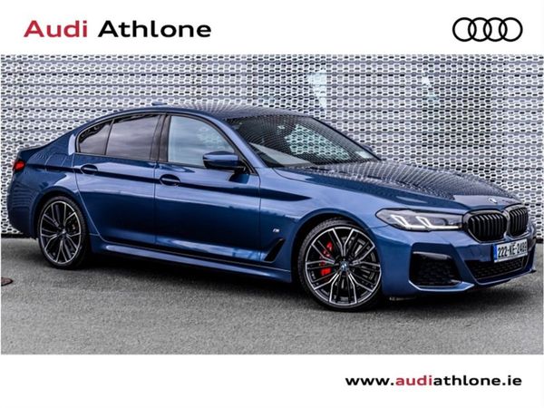BMW 5-Series Saloon, Diesel, 2022, Blue