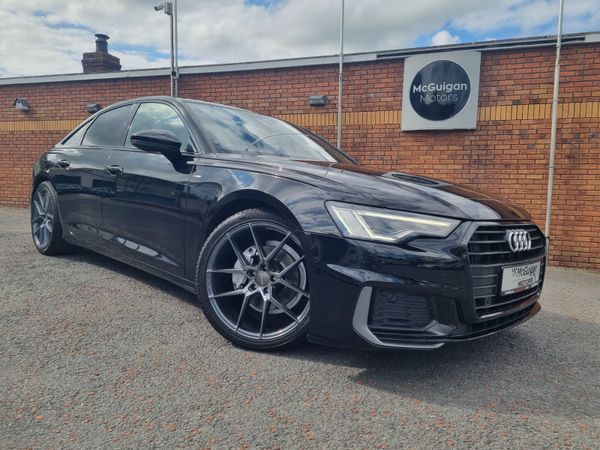 Audi A6 Saloon, Diesel Hybrid, 2022, Black