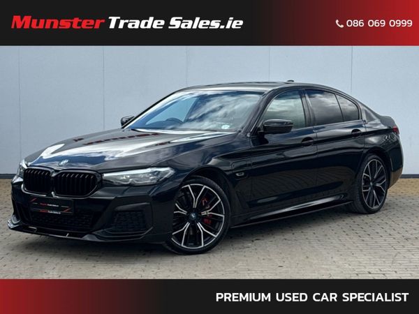 BMW 5-Series Saloon, Petrol Plug-in Hybrid, 2022, Black