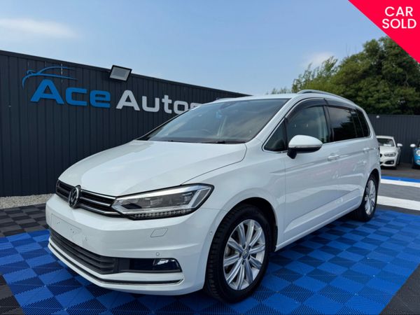 Volkswagen Touran MPV, Diesel, 2018, White