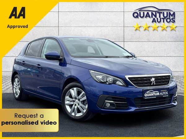 Peugeot 308 Hatchback, Petrol, 2020, Blue