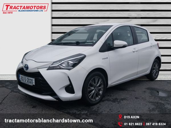 Toyota Vitz MPV, Petrol Hybrid, 2018, White