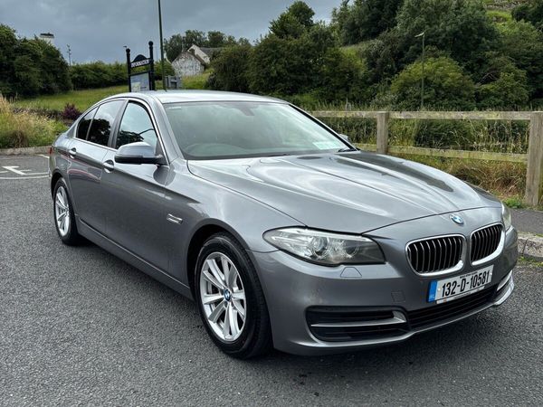 BMW 5-Series Saloon, Diesel, 2013, Grey