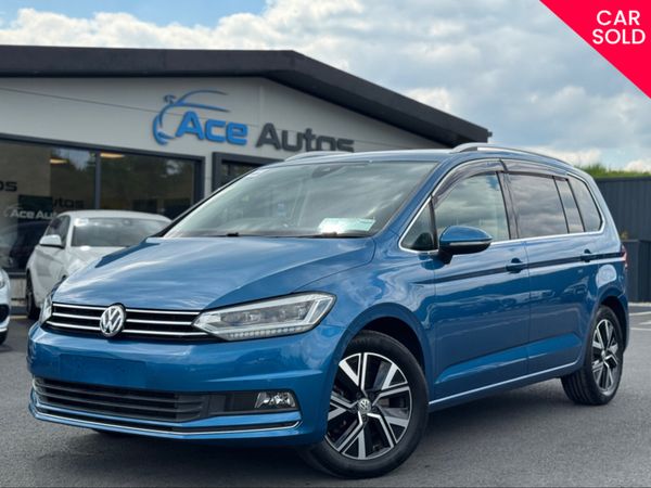 Volkswagen Touran MPV, Diesel, 2020, Blue