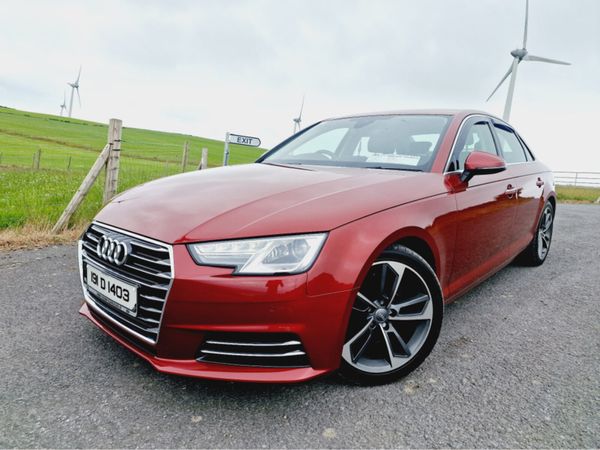 Audi A4 Saloon, Diesel, 2019, Red