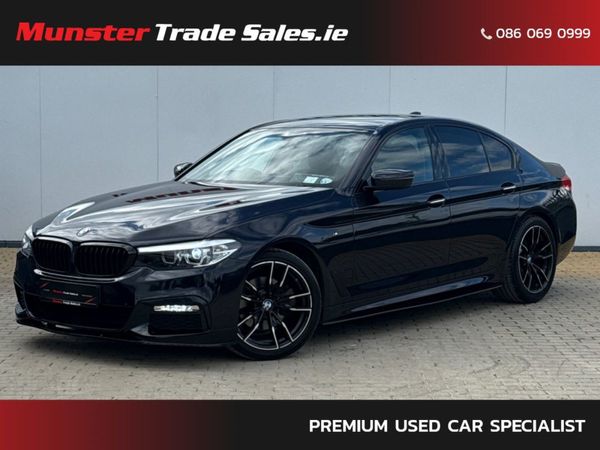 BMW 5-Series Saloon, Diesel, 2017, Black
