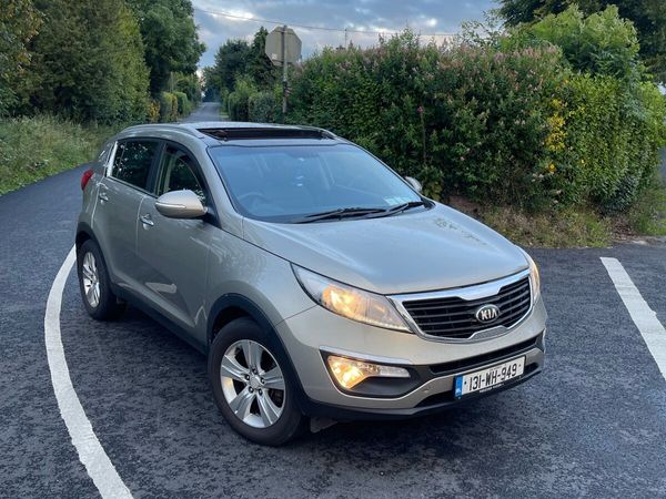 Kia Sportage SUV, Diesel, 2013, Silver