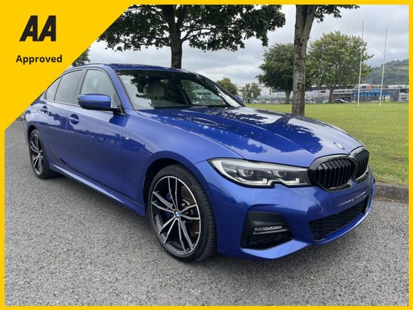 BMW 3-Series Saloon, Petrol Plug-in Hybrid, 2020, Blue