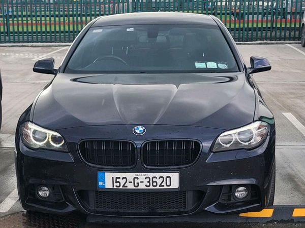 BMW 5-Series Saloon, Diesel, 2015, Black