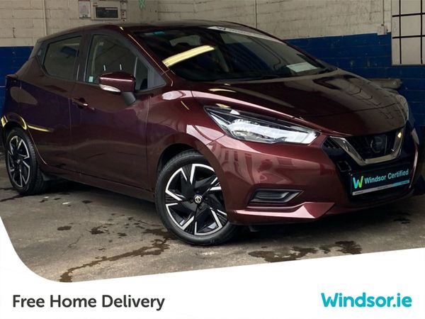 Nissan Micra Hatchback, Petrol, 2021, Red