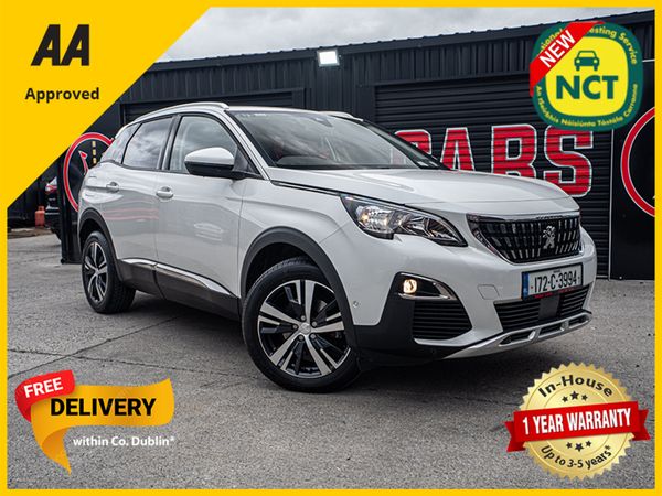 Peugeot 3008 SUV, Petrol, 2017, White