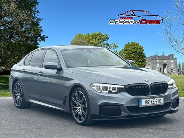 BMW 5-Series Saloon, Diesel, 2019, Blue