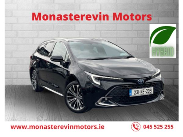 Toyota Corolla Estate, Petrol Hybrid, 2023, Black