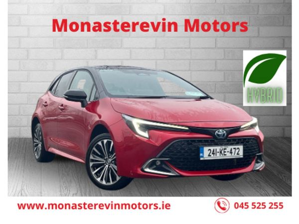 Toyota Corolla Hatchback, Petrol Hybrid, 2024, Red