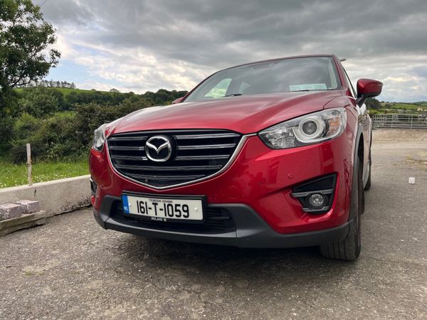 Mazda CX-5 SUV, Diesel, 2016, Red