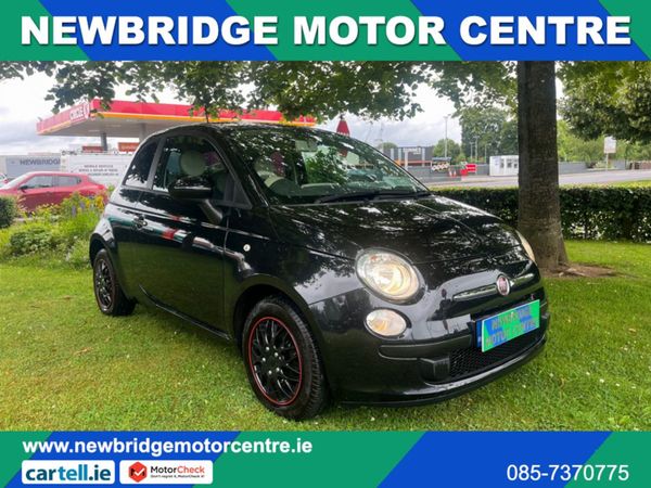 Fiat 500 Hatchback, Petrol, 2015, Black