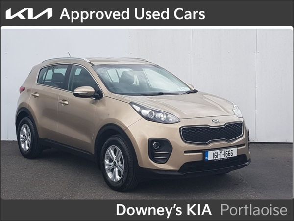 Kia Sportage SUV, Diesel, 2016, Gold