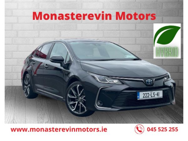 Toyota Corolla Saloon, Petrol Hybrid, 2022, Black