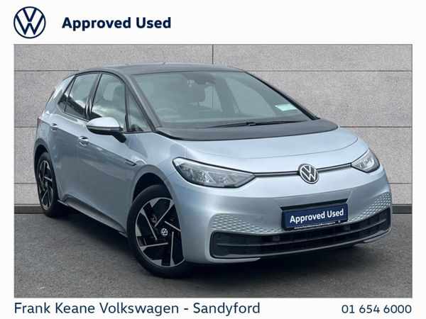 Volkswagen ID.3 Hatchback, Electric, 2022, Silver