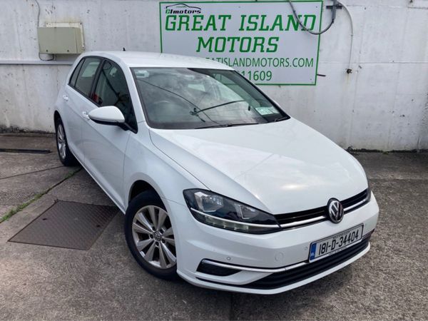 Volkswagen Golf Hatchback, Diesel, 2018, White