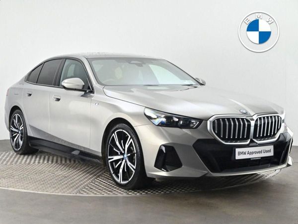 BMW 5-Series Saloon, Petrol Plug-in Hybrid, 2024, Grey