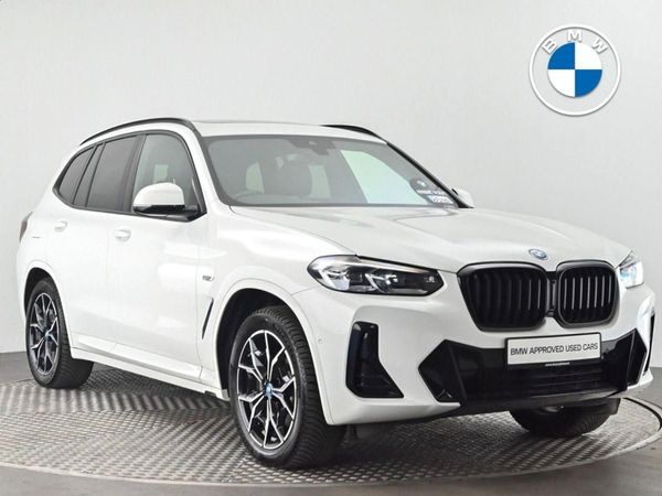 BMW X3 SUV, Petrol Plug-in Hybrid, 2022, White