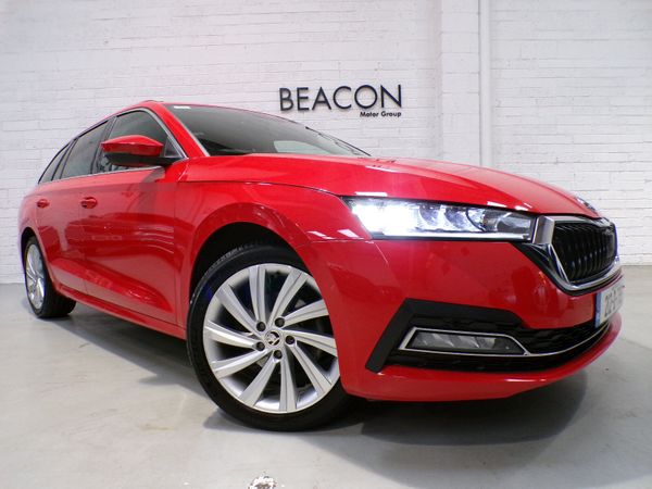 Skoda Octavia Estate, Diesel, 2021, Red