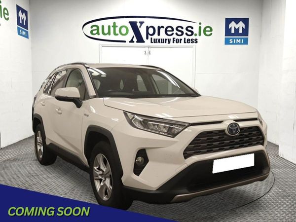 Toyota RAV4 Estate, Hybrid, 2020, White