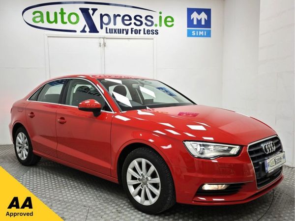 Audi A3 Saloon, Petrol, 2016, Red