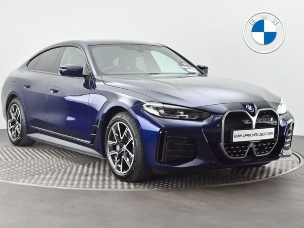 BMW i4 Hatchback, Electric, 2024, Blue