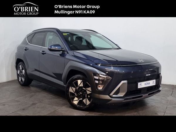 Hyundai KONA SUV, Petrol Hybrid, 2025, Blue