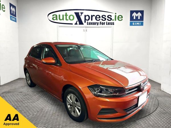 Volkswagen Polo Hatchback, Petrol, 2020, Orange