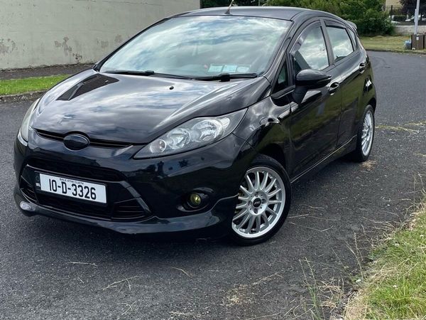 Ford Fiesta Hatchback, Petrol, 2010, Black