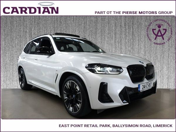 BMW iX3 Estate, Electric, 2024, White