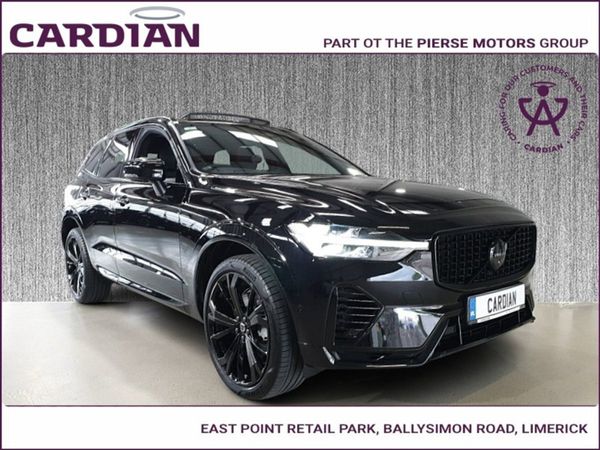 Volvo XC60 SUV, Petrol Hybrid, 2024, Black