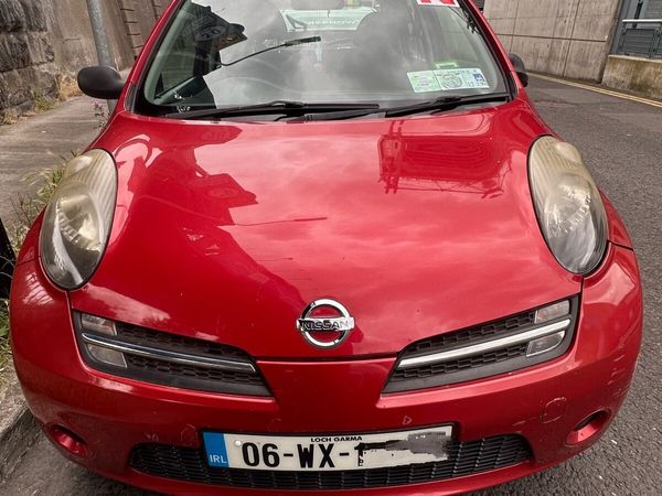 Nissan Micra Hatchback, Petrol, 2006, Red