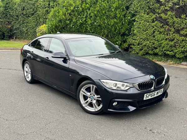 BMW 4-Series Coupe, Diesel, 2016, Black