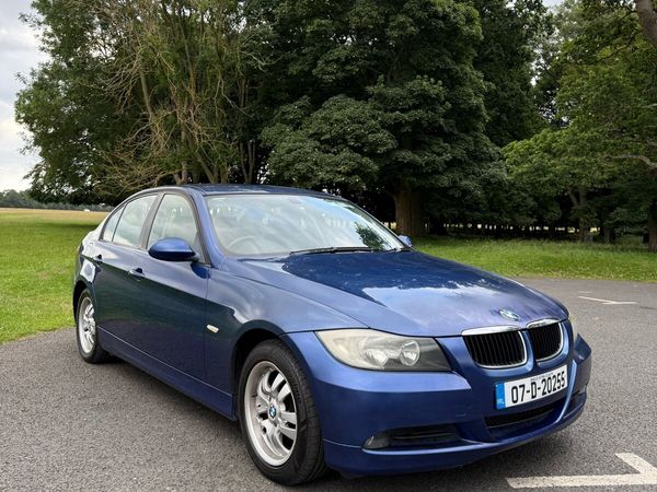 BMW 3-Series Saloon, Petrol, 2007, Blue