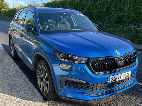 Skoda Kodiaq SUV, Petrol, 2023, Blue