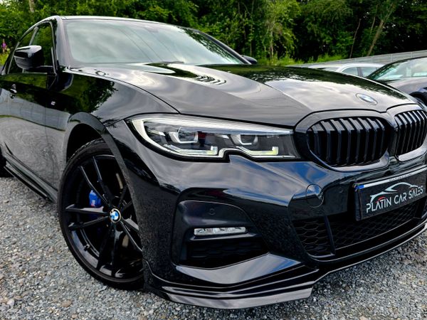 BMW 3-Series Saloon, Petrol Hybrid, 2020, Black