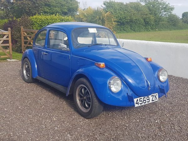 Volkswagen Beetle Hatchback, Petrol, 1977, Blue