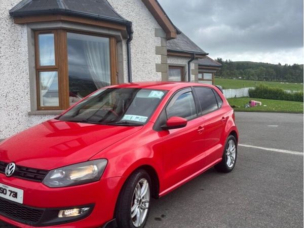 Volkswagen Polo Hatchback, Diesel, 2012, Red