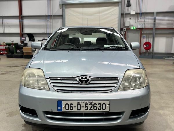 Toyota Corolla Saloon, Petrol, 2006, Blue