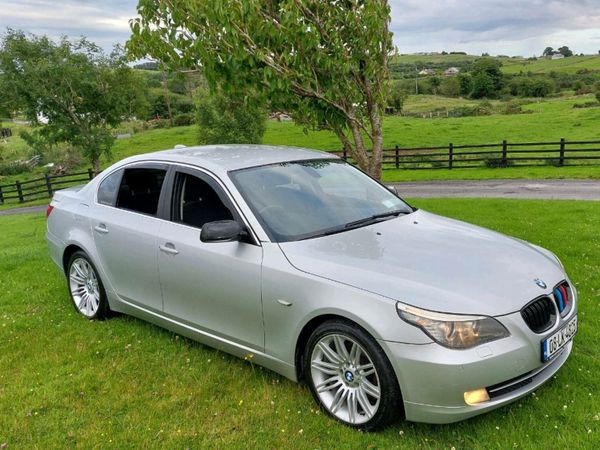 BMW 5-Series Saloon, Diesel, 2008, Silver