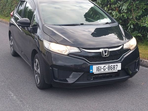 Honda Fit Hatchback, Petrol Hybrid, 2016, Black