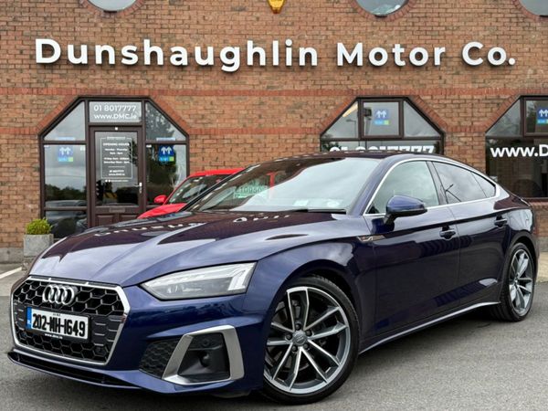 Audi A5 Hatchback, Diesel, 2020, Blue