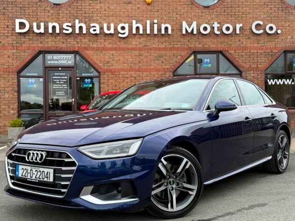 Audi A4 Saloon, Diesel, 2022, Blue