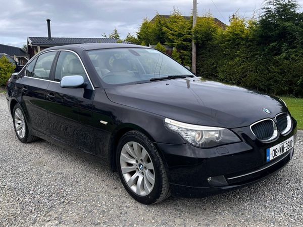 BMW 5-Series Saloon, Diesel, 2008, Black